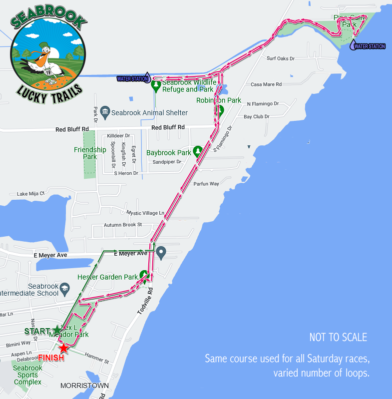 Course Maps Seabrook Lucky Trail